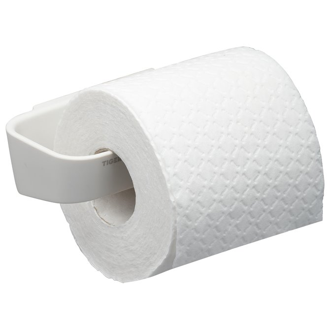 Toilet roll discount holder white